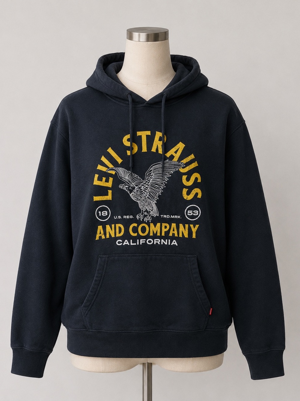Levi's Hoodie Graphic Pullover Hooded Sweatshirt Size XL